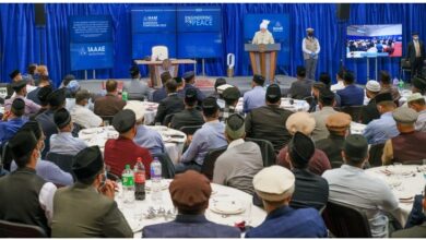 Photo of مسیح موعودؑ کی جماعت خدمتِ انسانیت کے لیے ہمیشہ تیار رہے۔ IAAAE کی سالانہ کانفرنس سے حضورِ انور کا بصیرت افروز خطاب