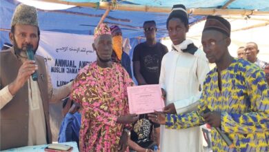 Photo of لنگے ریجن، سیرالیون میں تین تقاریب آمین کا بابرکت انعقاد