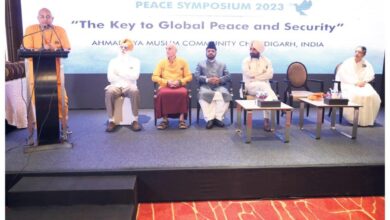 Photo of بھارت کے صوبہ پنجاب کے دار الحکومت چندی گڑھ میں پیس سمپوزیم کا کامیاب انعقاد