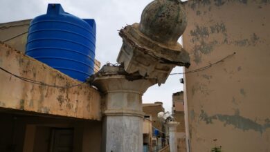 Photo of پریس ریلیز:  کراچی میں شرپسند عناصر کی جانب سے ڈرگ روڈ پہ واقع احمدی مسجد ”بیت المبارک“ کے مینار توڑ دیے گئے