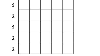 Photo of NONOGRAM PUZZLE