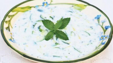 Photo of کھیرے کا رائتہ