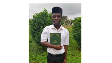 Photo of مدرسۃ الحفظ گھانا کے پچاسیویں طالب علم کا اعزاز تکمیلِ حفظ قرآن