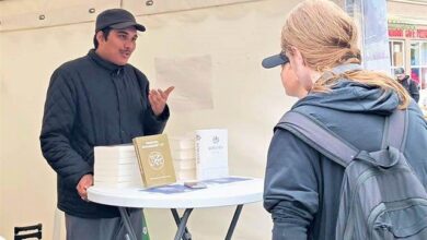 Photo of میون، ڈنمارک کے عوامی میلہ میں مجلس انصار اللہ ڈنمارک کا تبلیغی سٹال