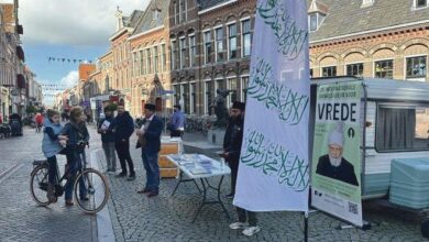 Photo of ہالینڈ کے شہر Kampen میں کاروان کے ذریعہ تبلیغ