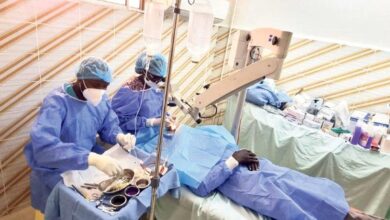 Photo of ہیومینٹی فرسٹ کینیا کا احمدیہ ہسپتال شیانڈہ میں تین روزہ  ’’گفٹ آف سائیٹ‘‘ فری آئی کیمپ