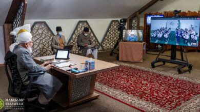 Photo of امیر المومنین حضرت خلیفۃ المسیح الخامس ایّدہ اللہ تعالیٰ بنصرہ العزیز کے ساتھ نیشنل عاملہ مجلس خدام الاحمدیہ فرانس و قائدین مجالس کی(آن لائن) ملاقات