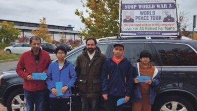 Photo of خلافت خامسہ کے امن پیغام کو پھیلانے کے لیے کار پر دنیا کا سفر (قسط ششم)