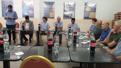 Photo of جرمنی کے شہر وِٹلش میں عیسائیوں کے مذہبی راہنماؤں کے ساتھ ایک میٹنگ