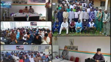 Photo of آئیوری کوسٹ میں مبلغین و معلمین کرام کے ریفریشر کورس کا انعقاد