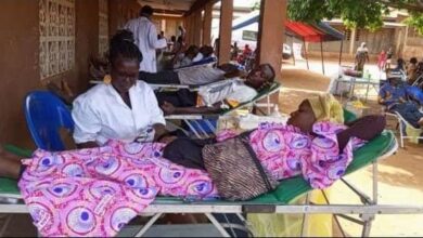 Photo of آئیوری کوسٹ کے ریجن سینفرا میں منعقدہ عطیہ خون کیمپ