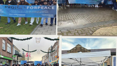 Photo of ہالینڈ کے چار شہروں میں پیس واک کا انعقاد