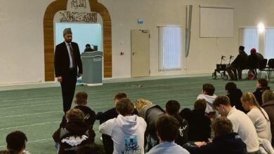 Photo of ناروے کی مسجد بیت النصر کا مقامی کالج کے طلبہ و اساتذہ کا دورہ