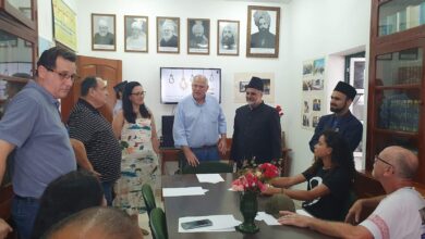 Photo of برازیل میں جماعت احمدیہ کے مرکز میں شہر پیٹروپولس کے میئر کا دورہ