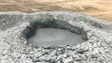 Photo of مٹی فشاں (Mud Volcano)