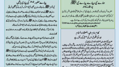 Photo of بچوں کا الفضل 21؍ جنوری 2024ء