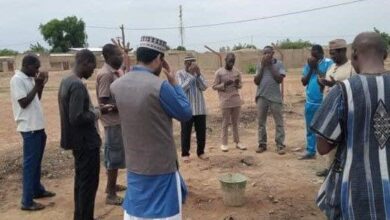 Photo of کوپیلا (Koupela) برکینافاسو میں مربی ہاؤس کی تقریب سنگ بنیاد