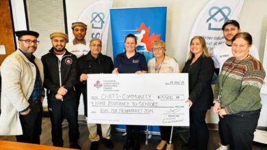 Photo of نیومارکیٹ، کینیڈا میں دوسری سالانہ چیریٹی واک کا انعقاد