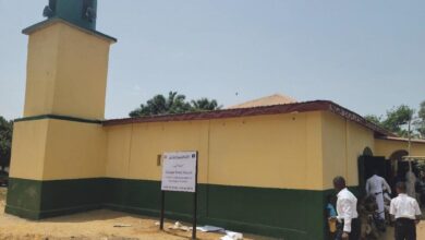 Photo of گنی کناکری کے ریجن فورے کاریا میں مسجد بیت المجیب اور مشن ہاؤس کا افتتاح