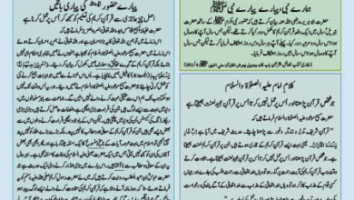 Photo of بچوں کا الفضل ۳۱؍ مارچ ۲۰۲۴ء