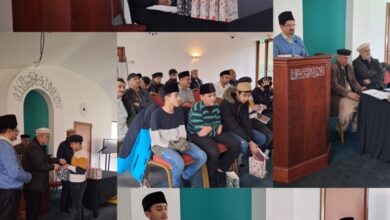 Photo of مسجد بیت النور ننسپیت ہالینڈ میں الحافظون ہالینڈ کی پہلی تقریب اور جلسہ یوم مصلح موعود کا انعقاد