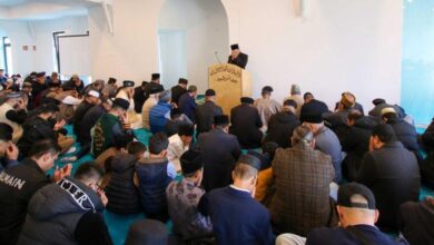 Photo of ہیمبرگ، جرمنی کی مسجد بیت الرشید میں عید الفطر