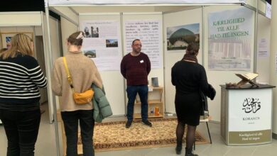 Photo of ڈنمارک کے دوسرے بڑے شہر’آلبورگ‘ ميں جماعتی تبليغی سٹال