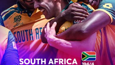 Photo of ٹی ٹوینٹی کرکٹ ورلڈکپ: سُپراَیٹ راؤنڈ میں جنوبی افریقہ کی امریکاکےخلاف 18رنزسے کامیابی