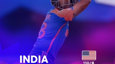 Photo of ٹی ٹوینٹی کرکٹ ورلڈکپ: بھارت کی یو ایس اے کے خلاف سات وکٹوں سے کامیابی