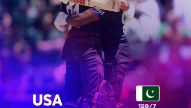 Photo of ٹی ٹوینٹی کرکٹ ورلڈکپ: یو ایس اے نے پاکستان کو سپر اوور میں شکست دے کر بڑا اَپ سیٹ کردیا
