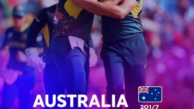 Photo of ٹی ٹوینٹی کرکٹ ورلڈکپ:آسٹریلیا کی دوسری فتح، دفاعی چیمپئن انگلستان کو36رنزسے ناکامی کاسامنا