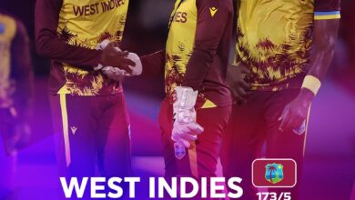 Photo of ٹی ٹوینٹی کرکٹ ورلڈکپ: میزبان ویسٹ انڈیز نے یوگنڈا کو 134رنز کے بھاری فرق سے ہرادیا