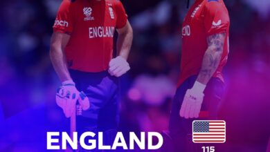 Photo of ٹی ٹوینٹی کرکٹ ورلڈکپ:دفاعی چیمپئن انگلینڈنے یوایس اے کو دس وکٹوں سے شکست دے کر سیمی فائنل میں کوالیفائی کرلیا