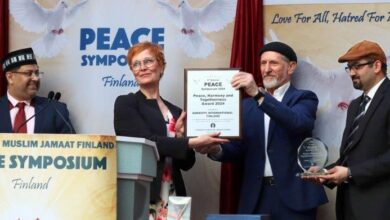 Photo of فن لینڈ کے چھٹے سالانہ پیس سمپوزیم ۲۰۲۴ء کا کامیاب انعقاد