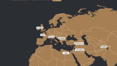 Photo of نمائش بابت ’سفر یورپ ۱۹۲۴ء‘ ازشعبہ تاریخ جماعت احمدیہ یوکے بر موقع جلسہ سالانہ یوکے۲۰۲۴ء