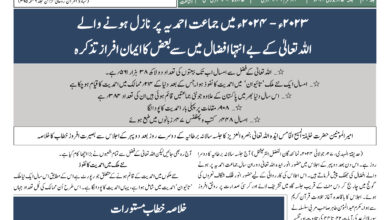 Photo of ضمیمہ جلسہ سالانہ برطانیہ ۲۰۲۴ء (نمبر۲)