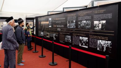 Photo of شعبہ تاریخ احمدیت یوکے کی نمائش