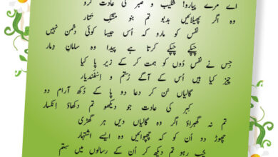 Photo of گالیاں سُن کر دعا دو پا کے دکھ آرام دو