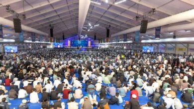 Photo of امیر المومنین سیدنا حضرت خلیفۃ المسیح الخامس ایدہ اللہ تعالیٰ بنصرہ العزیزکا جماعت احمدیہ برطانیہ کے جلسہ سالانہ 2024ء سے معرکہ آرا افتتاحی خطاب