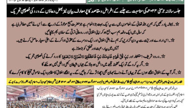 Photo of ضمیمہ جلسہ سالانہ جرمنی ۲۰۲۴ء (نمبر ۱)