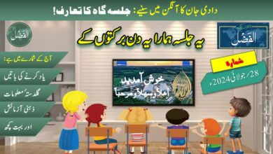Photo of بچوں کے الفضل کی آڈیو (28؍جولائی 2024ء)