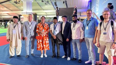 Photo of جرمنی کی جماعت Wittlich سےدو میئرز اور چرچ کے نمائندگان کی جلسہ جرمنی ۲۰۲۴ء میں شمولیت