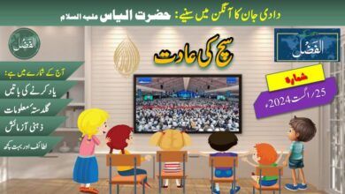 Photo of بچوں کے الفضل کی آڈیو (25؍اگست 2024ء)