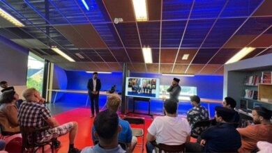 Photo of ہالینڈ کے شہر Huizen میں مجلس خدام الاحمدیہ کے تحت تبلیغی پروگرام کا انعقاد