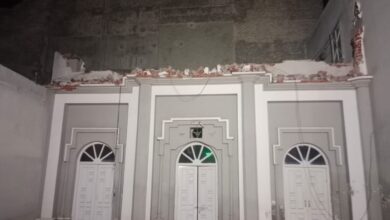 Photo of گوجرانوالہ پولیس نے احمدیوں کی دو مساجد کے مینار مسمار کر دیے