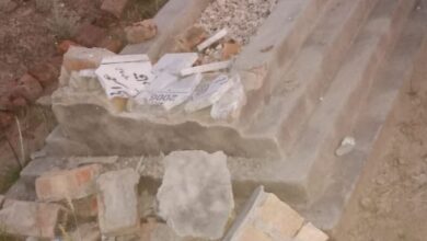 Photo of روڈہ ضلع خوشاب کے قبرستان میں احمدیوں کی قبروں پر لگے کتبوں کو توڑ دیا گیا