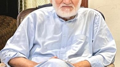 Photo of محتر م سکواڈرن لیڈر (ر) چودھری منیر احمد صاحب کو سپرد خاک کر دیا گیا