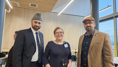 Photo of فن لینڈ کے شہر یارونپا (Järvenpää) کی میئر سے جماعت کے ایک وفد کی ملاقات