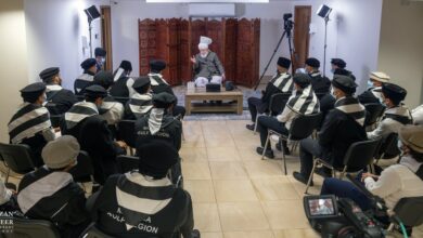 Photo of امیر المومنین حضرت خلیفۃ المسیح الخامس ایّدہ اللہ تعالیٰ بنصرہ العزیز کے ساتھ مجلس خدام الاحمدیہ امریکہ کے گلف ریجن کی ملاقات