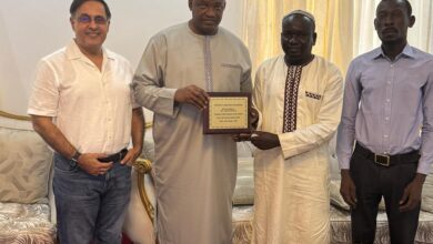 Photo of گیمبیا میں احمدیہ کلینک بصے کے وفد کی صدر مملکت سے ملاقات